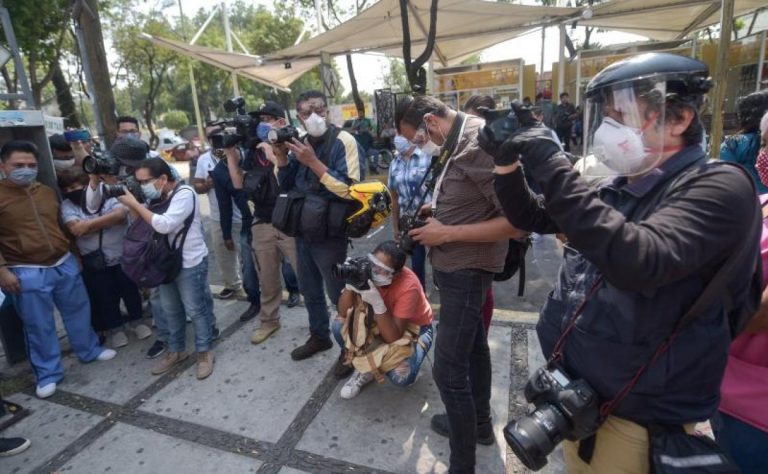 Periodistas covid