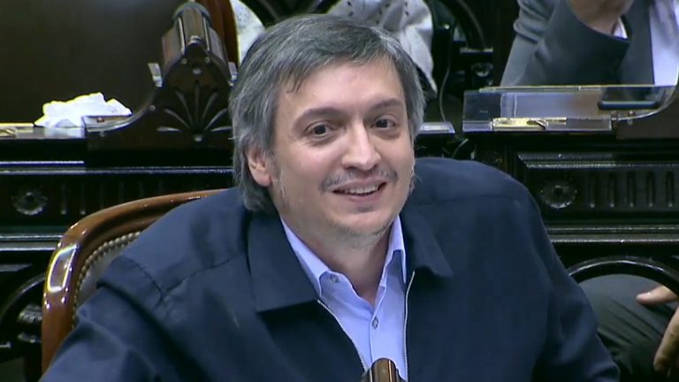 maximo kirchner ley de solidaridad