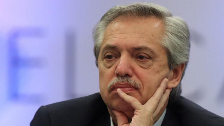 amenaza alberto fernandez