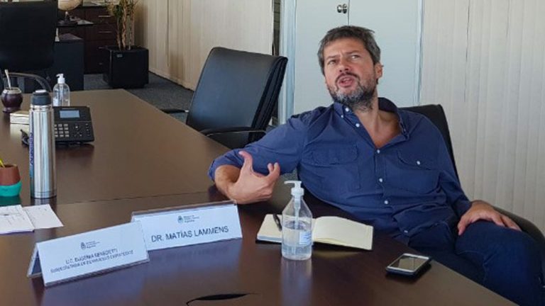 el ministro turismo y deportes matias lammens