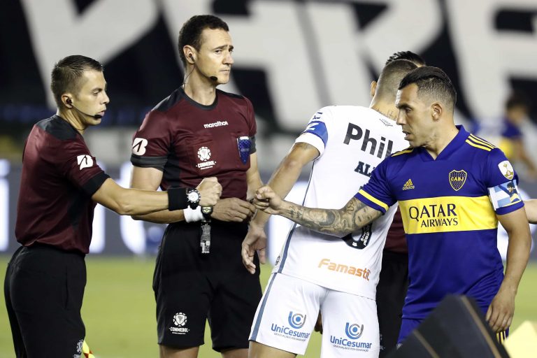 tevez boca santos