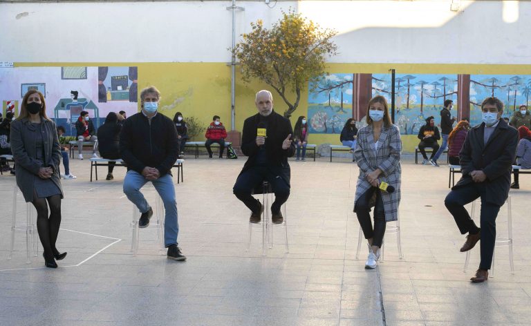 rodriguez larreta clases presencialesapoyo economico primera infancia 3 8 21 1