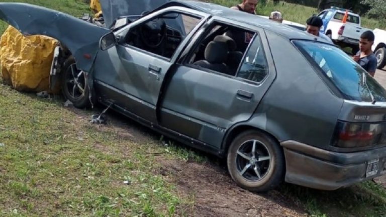 una nena de 9 anos manejaba el auto y choco contra zona de residuos en mar del plata 1273898