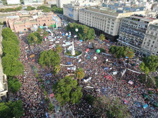 festejos plaza mayo