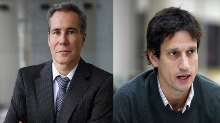 Alberto Nisman y Diego Lagomarsino