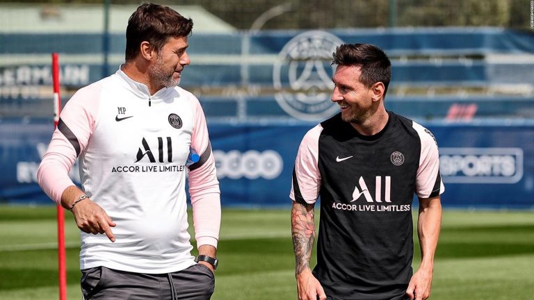 Pochettino y Messi