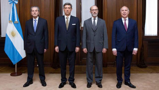 tmb1 jueces de la corte suprema juan carlos maqueda horacio rosatti carlos rosenkrantz ricardo lorenzetti 929263 234155