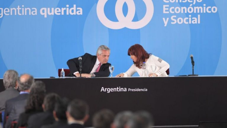 alberto fernandez y cristina kirchnr