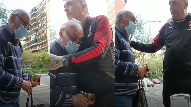 La historia del jubilado que lloro en la calle mientras vendia productos para sobrevivir No puedo mas