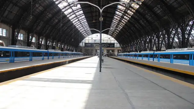 trabajos de cambios de vias y cambios en la estacion retiro 1177973