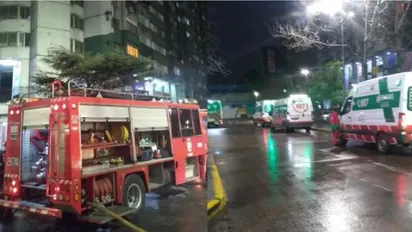 dos nenes graves y otras 8 personas asistidas al incendiarse un departamento villa lugano