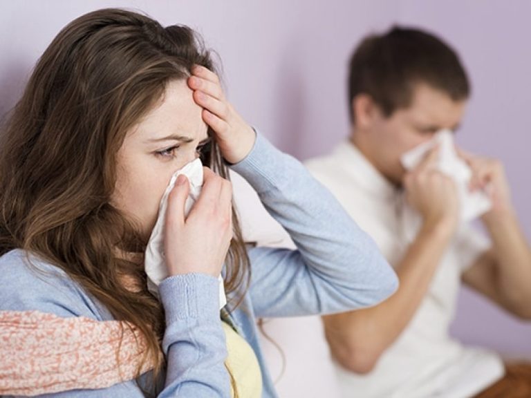 gripe pareja