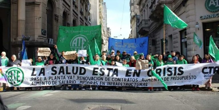 trabajadores de la salud