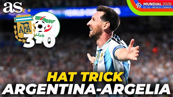 Los récords que rompió Messi en la goleada a Argelia: hat-trick, máximo goleador y 200 partidos 2 messirve3