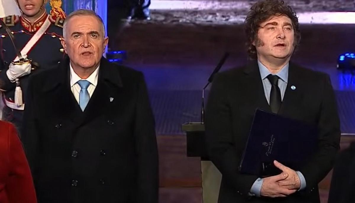 Milei convocó a renovar el Pacto de Mayo en Tucumán y pidió a los gobernadores apoyo para nuevas reformas 1 milei y jaldo