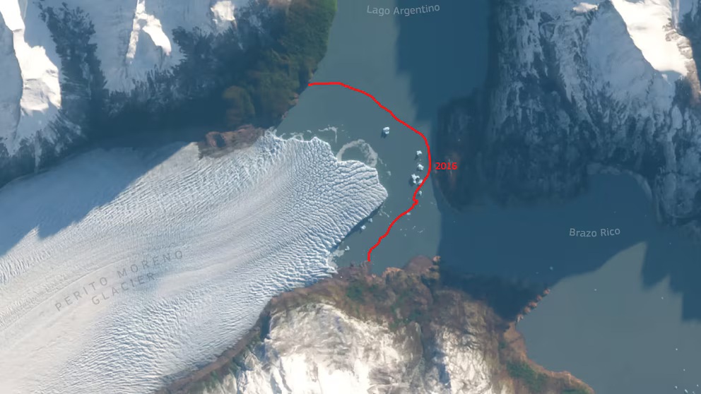 El glaciar Perito Moreno dejó de ser una excepción: imágenes satelitales muestran un retroceso histórico 6