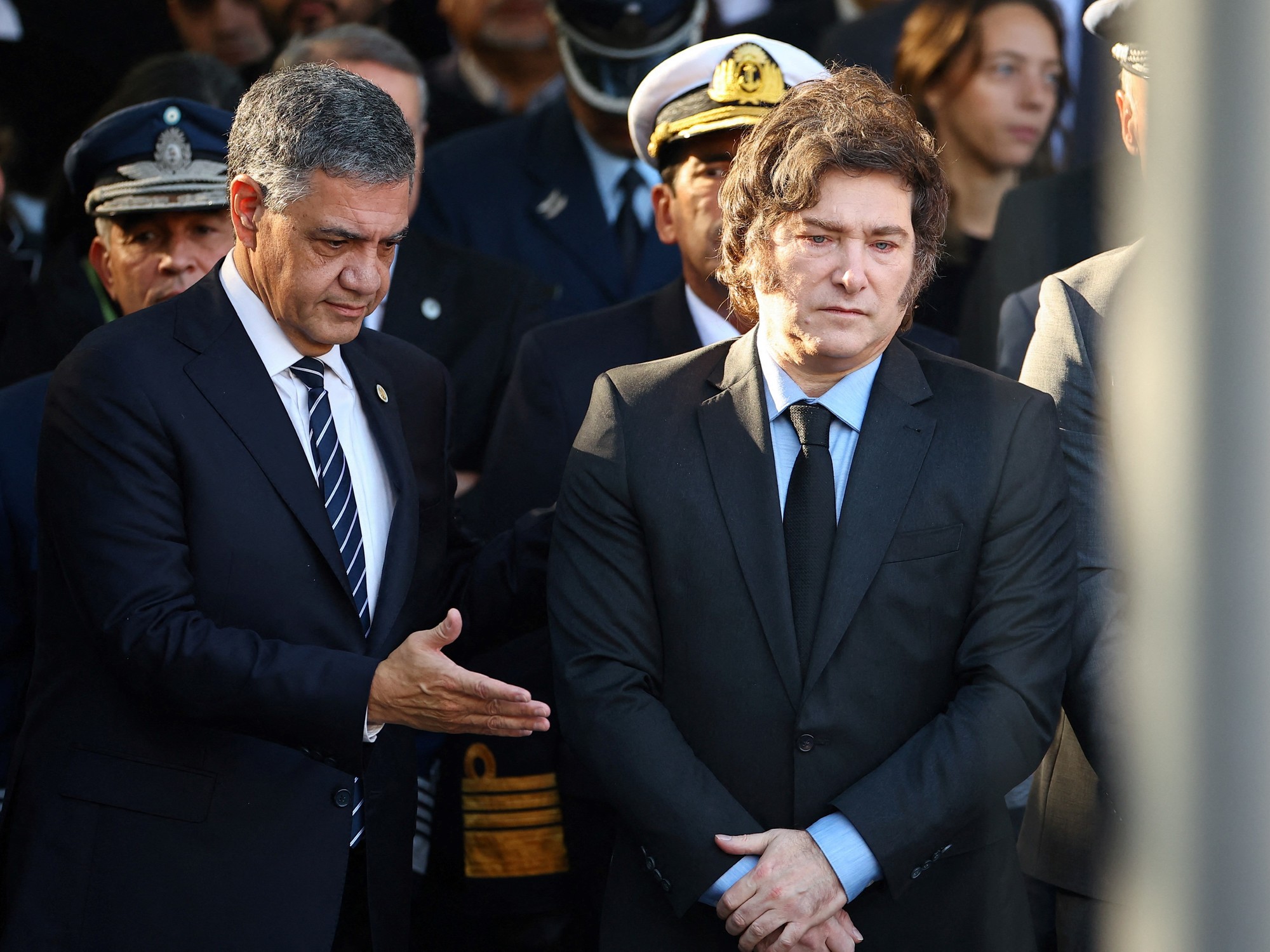 Milei retoma la agenda pública en un acto junto a Jorge Macri por San Martín 2 milei y jorge macri