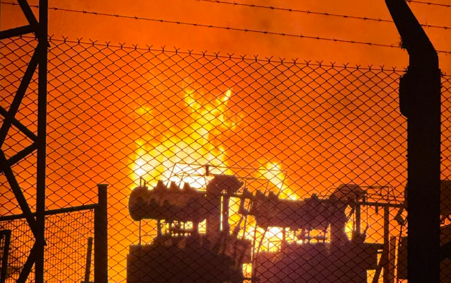 Un incendio en una subestación de Edelap dejó sin luz a gran parte de La Plata 1 tolosa sin luz