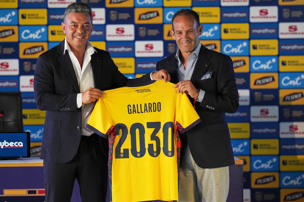 Se conoció el primer discurso de Marcelo Gallardo al plantel de Ecuador en Asia 3