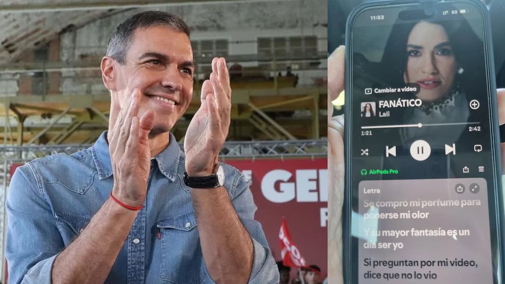 Pedro Sánchez respondió a las críticas de Javier Milei con la canción "Fanático" de Lali Espósito 4 jn7vwn6whbh5tlnp25fuo22onq